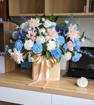 Hoa lụa đẹp trang trí_06