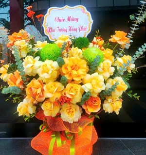 Hoa lẵng chúc mừng sinh nhật SN036