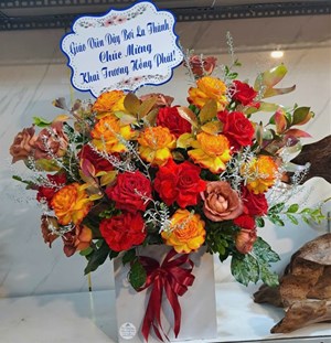 Hoa lẵng chúc mừng sinh nhật SN021