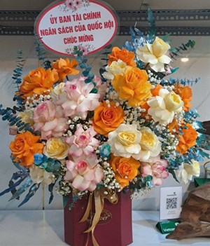 Hoa lẵng chúc mừng sinh nhật SN012