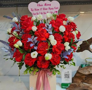 Hoa lẵng chúc mừng sinh nhật SN015