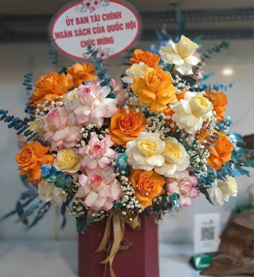 Hoa lẵng chúc mừng sinh nhật SN04