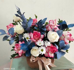 Giỏ hoa chúc mừng sinh nhật SN07