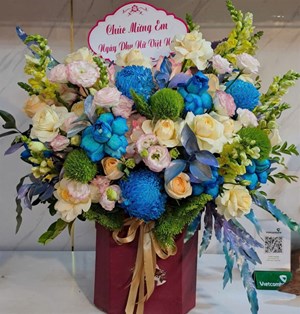 Hoa lẵng chúc mừng sinh nhật SN055