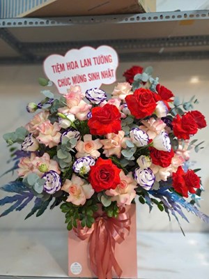 Hoa lẵng chúc mừng sinh nhật SN054