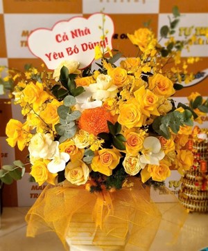 Hoa lẵng chúc mừng sinh nhật SN049