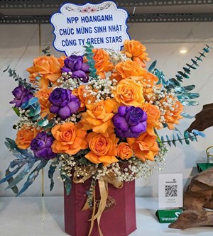 Hoa lẵng chúc mừng sinh nhật SN040