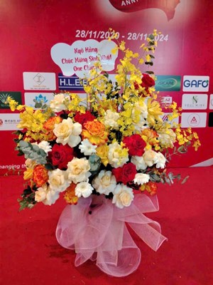 Hoa lẵng chúc mừng sinh nhật SN047